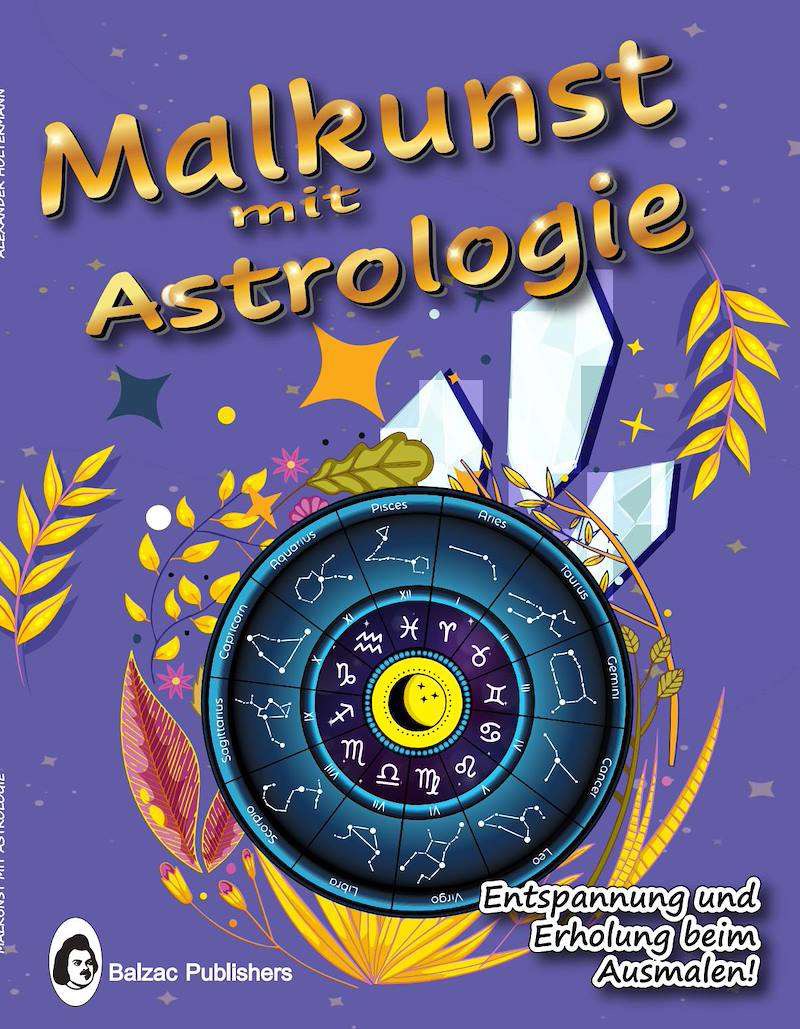 Malkunst mit Astrologie — Buchcover