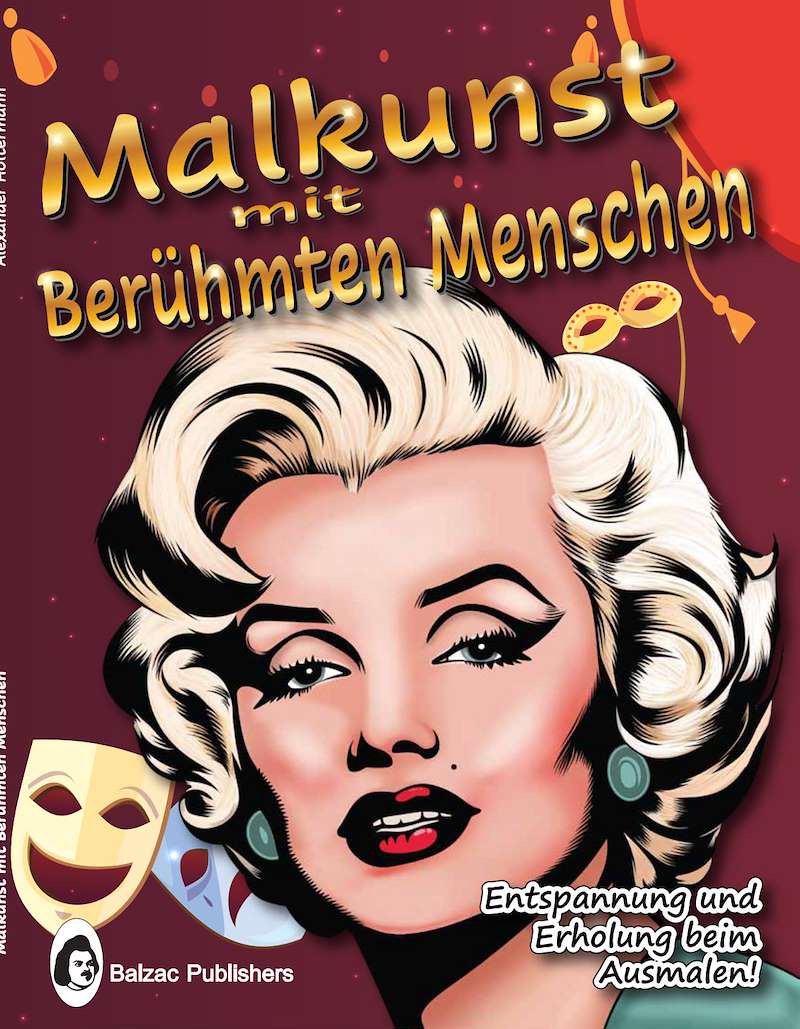 Malkunst mit berühmten Menschen — Buchcover