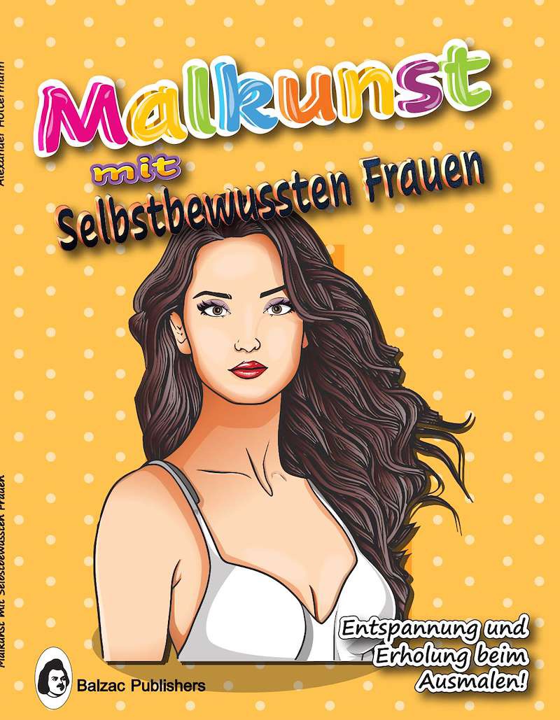 Malkunst mit selbstbewussten Frauen — Buchcover