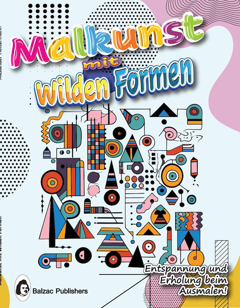 Malkunst mit wilden Formen — Buchcover