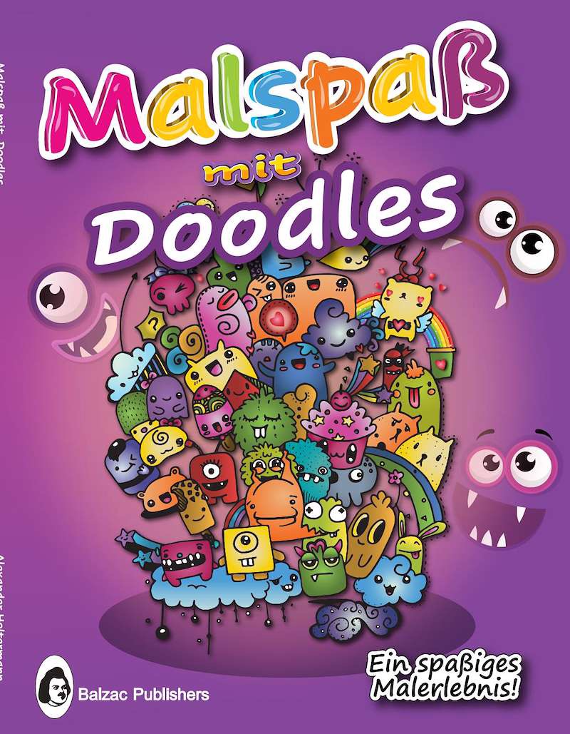 Malspaß mit Doodles — Buchcover