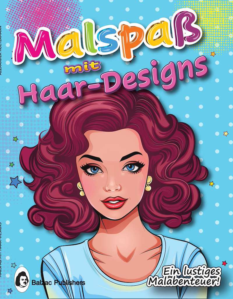 Malspaß mit Haar-Designs — Buchcover