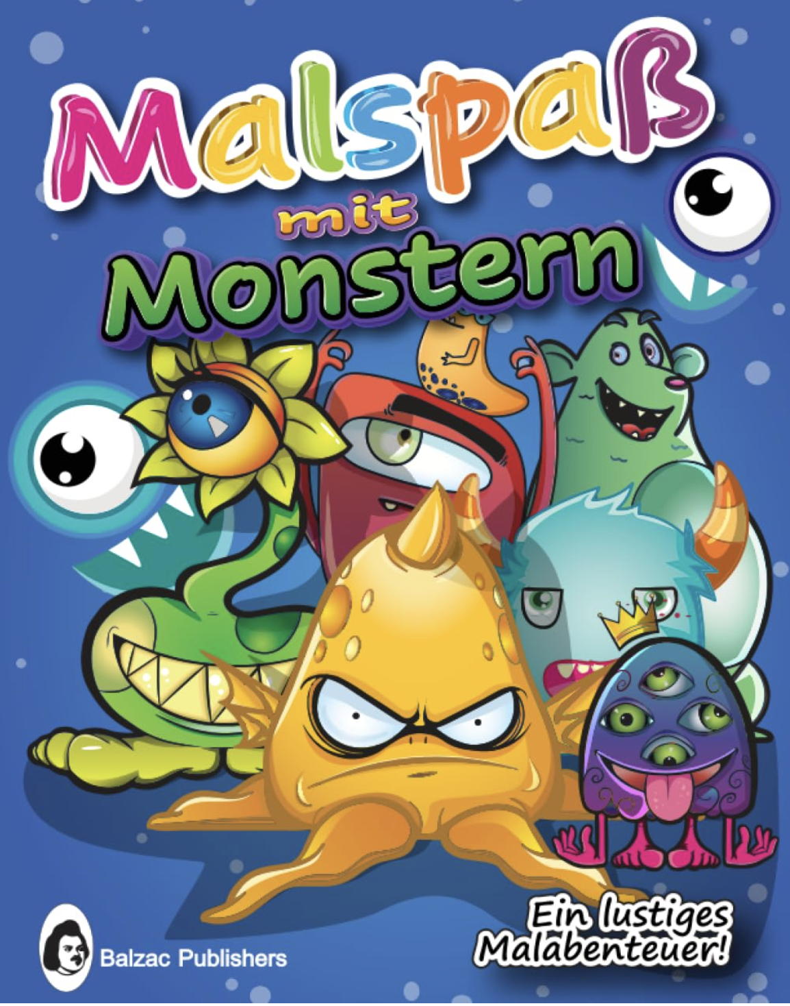 Malspaß mit Monstern — Book cover